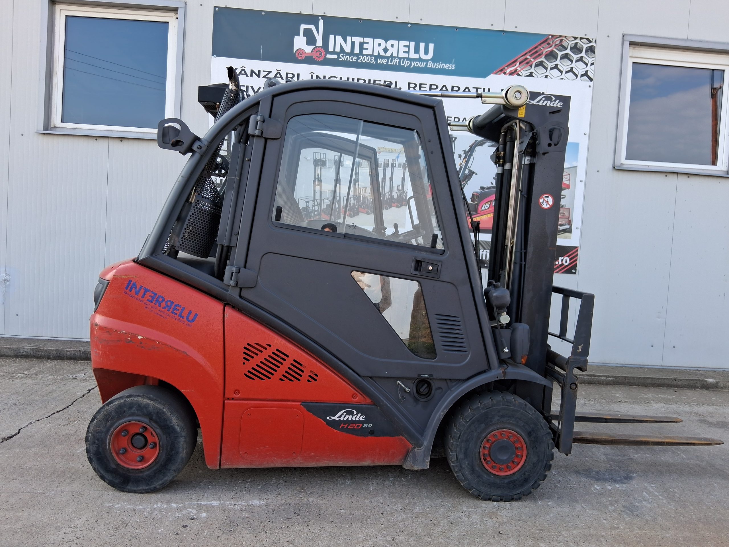 Stivuitor-Diesel Linde H20D 2014